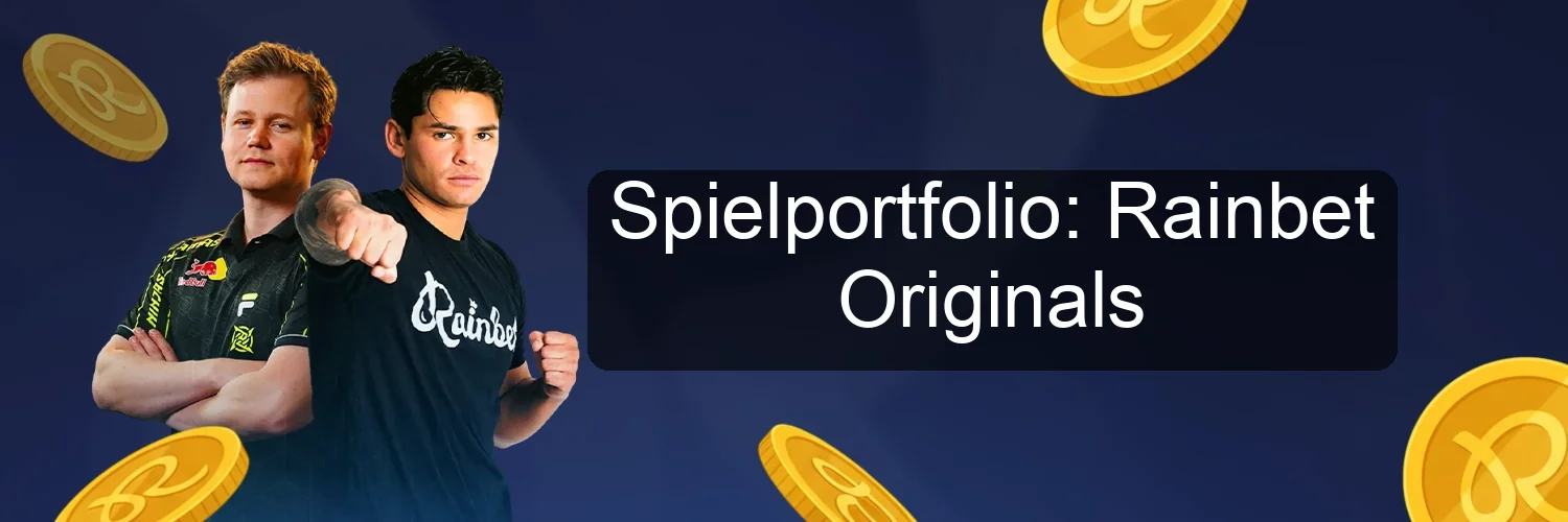 Spielportfolio: Rainbet Originals Spielportfolio: Rainbet Originals